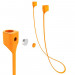 Baseus AirPods Strap - тънко силиконово въженце за безжични слушалки Apple AirPods (оранжев) 2