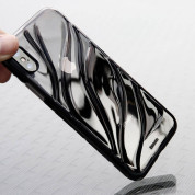 Baseus Water Мodelling Case - силиконов TPU калъф за iPhone X (черен) 2