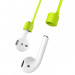 Baseus AirPods Strap - тънко силиконово въженце за безжични слушалки Apple AirPods (зелен) 1