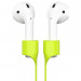 Baseus AirPods Strap - тънко силиконово въженце за безжични слушалки Apple AirPods (зелен) 2