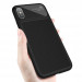Baseus Knight Case- силиконов (TPU) калъф за iPhone X (черен) 2