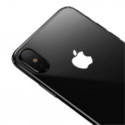Baseus Simple Case - силиконов (TPU) калъф за iPhone XS (черен) 5
