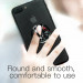 Baseus Wheel Ring Holder - поставка и аксесоар против изпускане на вашия смартфон (черен) 9