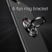 Baseus Wheel Ring Holder - поставка и аксесоар против изпускане на вашия смартфон (черен) 11