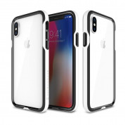 Patchworks Level Silhouette for iPhone XS, iPhone X  (Black/White)