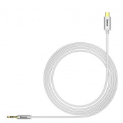 Baseus USB-C to Audio 3.5 mm Cable - USB-C към 3.5 мм аудио кабел (бял) 1