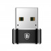 Baseus USB Male To USB-C Female Adapter (CAAOTG-01) - адаптер от USB мъжко към USB-C женско за мобилни устройства с USB-C порт 2