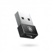 Baseus Exquisite USB Male To USB-C Female Adapter (CATJQ-A01) (black) 5