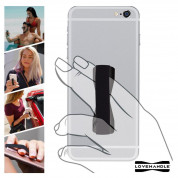 LoveHandle Phone Grip - каишка против изпускане на вашия смартфон (черен) 2
