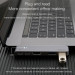 Baseus Thunderbolt C+ USB-C Hub (CAHUB-B0G) - мултифункционален хъб за свързване на допълнителна периферия за MacBook Pro (тъмносив) 7