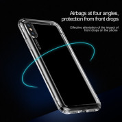 Baseus Safety Airbags Case - силиконов TPU калъф с най-висока степен на защита за iPhone XS Max (черен) 5