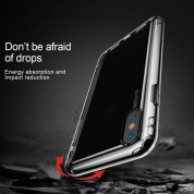 Baseus Safety Airbags Case - силиконов TPU калъф с най-висока степен на защита за iPhone XS Max (черен) 4