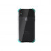 Ghostek Covert 2 Case - хибриден удароустойчив кейс за iPhone XS, iPhone X (прозрачен-зелен) 2