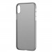 Baseus Wing case - тънък полипропиленов кейс (0.45 mm) за iPhone XS Max (сив) 1