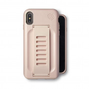 Grip2u BOOST Case - удароустойчив хибриден кейс за iPhone XS, iPhone X (розов)