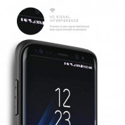 Evutec Aergo Ballistic Nylon - хибриден TPU калъф с магнитна поставка за Samsung Galaxy S8 Plus (черен) 6