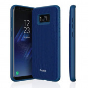 Evutec Aergo Ballistic Nylon - хибриден TPU калъф с магнитна поставка за Samsung Galaxy S8 (син)