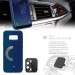 Evutec Aergo Ballistic Nylon - хибриден TPU калъф с магнитна поставка за Samsung Galaxy S8 (син) 5