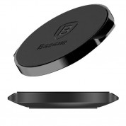 Baseus Small Ears Magnetic Holder - магнитна поставка за гладки повърхности за смартфони (черен)