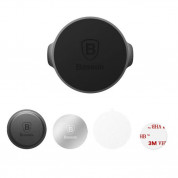 Baseus Small Ears Magnetic Holder - магнитна поставка за гладки повърхности за смартфони (черен) 1