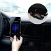 Baseus Spiderman Gravity Car Mount - поставка за радиатора на кола за смартфони с дисплеи до 6 инча (черна) 10