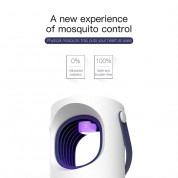 Baseus Purple Vortex-USB Mosquito Lamp - преносима лампа срещу комари (бял) 1