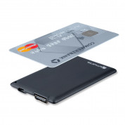 4smarts Power Bank VoltHub CreditCard 1280 mAh - тънка външна батерия с USB вход (черен) 1