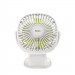 Baseus Box Clamping Fan - настолен вентилатор с щипка за закачане върху бюро или плоскости (бял) 1