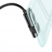 Baseus Suction Cup Lightning USB Cable - Lightning кабел за iPhone, iPad и iPod с Lightning (черен) 6