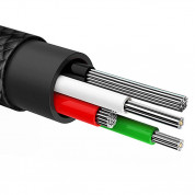 Baseus Energy Two-in-one Power Bank Lightning USB Cable - Lightning кабел с външна батерия 2500 mAh за iPhone, iPad и iPod с Lightning (черен) 7