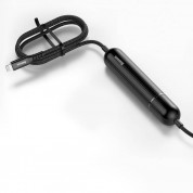 Baseus Energy Two-in-one Power Bank Lightning USB Cable - Lightning кабел с външна батерия 2500 mAh за iPhone, iPad и iPod с Lightning (черен) 3