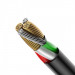 Baseus Digital Display Lightning USB Cable - Lightning кабел с измерване на ток, напрежение и консумация за iPhone, iPad и iPod с Lightning (черен) 4
