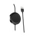 Baseus Wireless Charger Lightning USB Cable - Lightning кабел с пад за безжично зареждане за iPhone, iPad и iPod с Lightning (черен) 1