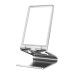 Baseus Suspension Glass Desktop Bracket - елегантна поставка за бюро и гладки повърхности за смартфони и таблети (сребрист) 1