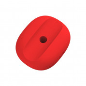 Baseus Apple Pencil Silicone Holder - силиконова поставка за Apple Pencil (червен) 1