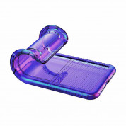 Baseus Colorful Airbag Protection Case - силиконов (TPU) калъф за iPhone XS, iPhone X (черен) 1