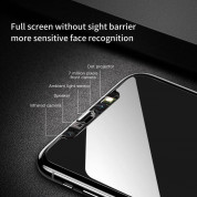 Baseus Privacy Tempered Glass - калено стъклено защитно покритие с определен ъгъл на виждане за дисплея на iPhone 11 Pro, iPhone XS, iPhone X 6
