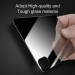 Baseus Back Glass Film - калено стъклено защитно покритие за задната част на iPhone X (бял) 3
