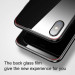 Baseus Back Glass Film - калено стъклено защитно покритие за задната част на iPhone X (бял) 8