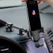 Baseus Heukji Wireless Charger Gravity Car Mount - поставка за таблото на кола с безжично зареждане за Qi съвместими смартфони (черен) 8
