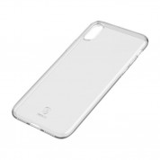 Baseus Simple Case - силиконов (TPU) калъф за iPhone X (прозрачен) 4