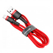 Baseus Cafule USB Lightning Cable (CALKLF-A09) for Apple devices with Lightning connector (50 cm) (red)