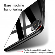 Baseus Back Glass Film - калено стъклено защитно покритие за задната част на iPhone XS Max (прозрачен) 3