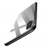 Baseus Back Glass Film - калено стъклено защитно покритие за задната част на iPhone XS Max (бял)