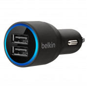 Belkin Dual 20W Car Caherger 4.2A - зарядно за кола с с два USB изхода (4.2A) 1