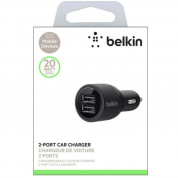 Belkin Dual 20W Car Caherger 4.2A - зарядно за кола с с два USB изхода (4.2A) 6