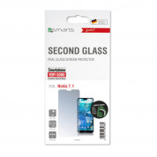 4smarts Second Glass Limited Cover - калено стъклено защитно покритие за дисплея на Nokia 7.1 (прозрачен) 3
