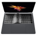 ZKY Keyboard Cover - силиконов протектор за клавиатурата на MacBook Pro 13 и 15 with Touch Bar (2016-2019) (прозрачен-мат) (bulk) 2