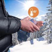 4smarts Hand Warmer 2000 mAh Mosaic Design - джобна външна батерия с фенер и нагревател за ръце (сив) 2