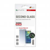 4smarts Second Glass Curved - калено стъклено защитно покритие с извити ръбове за целия дисплея на Huawei Mate 20 (прозрачен) 2